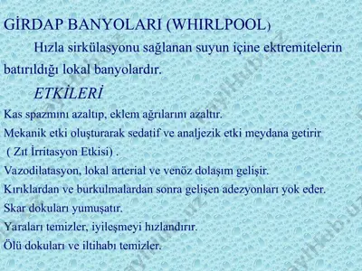 gi̇rdap banyolari (whirlpool) — PPT