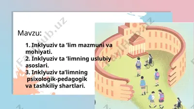 inklyuziv ta’lim — PPTX