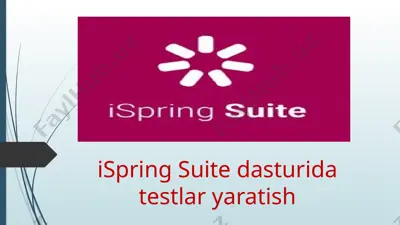 ispring suite — PPTX