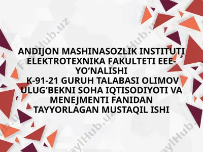 uzoq muddatli aktivlar va amortizatsiya siyosati — PPTX