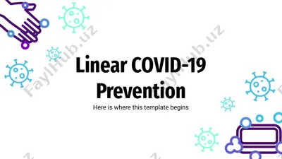 linear covid-19 prevention — PPTX