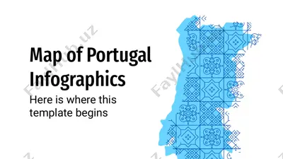map of portugal infographics — PPTX
