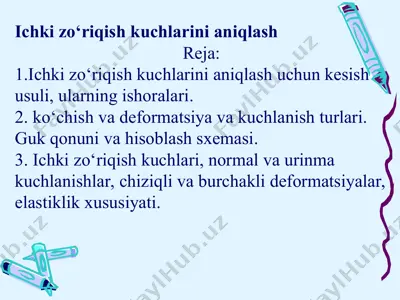 ichki zо‘riqish kuchlarini aniqlash — PPT