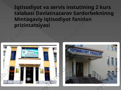 fermerchilikni rivojlantirishning shartlari — PPTX