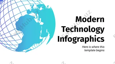 modern technology infographics — PPTX