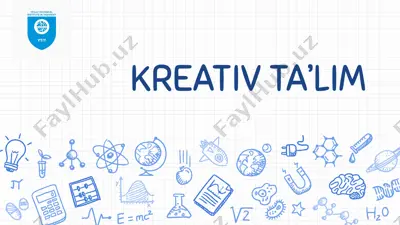 kreativ ta'lim — PPTX