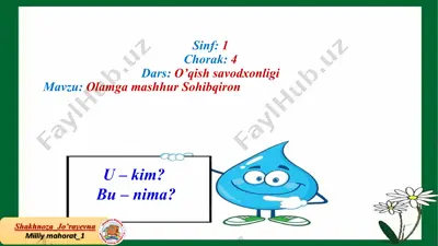 olamga mashhur sohibqiron — PPT