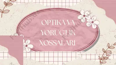 yorug‘lik interferensiyasi — PPTX