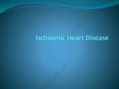 ischaemic heart disease — PPTX