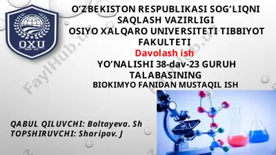 oqsil biosintezi — PPTX