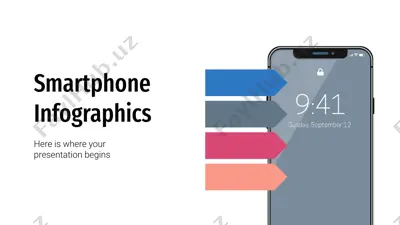 smartphone infographics — PPTX