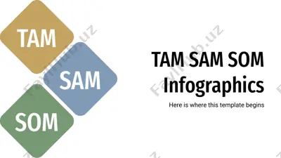 tam sam som infographics — PPTX