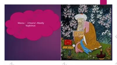 unsurul-maoliy kaykovus — PPTX