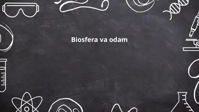biosfera va odam — PPTX