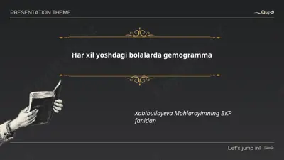 gemogramma tahlili — PPTX