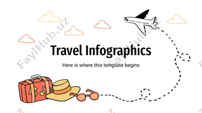 travel infographics — PPTX
