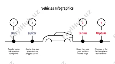 vehicles infographics — PPTX