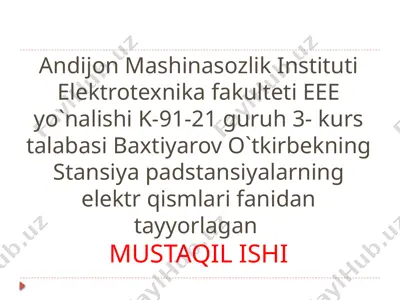 shamol elektr stansiyalarining tuzilishi va ishlash printsipi — PPTX