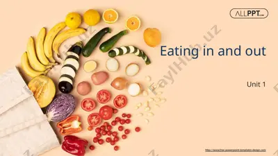 eating in and out — PPTX