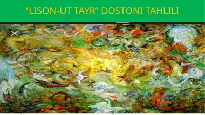 "lison-ut tayr" dostoni tahlili — PPTX