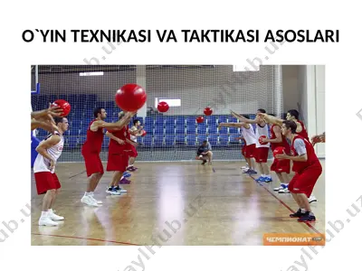 o`yin teхnikasi va taktikasi asoslari — PPTX
