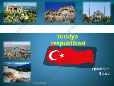 turkiya respublikasi — PPTX