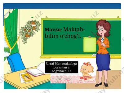 maktab-bilim o’chog’i — PPTX