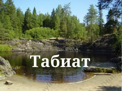 табиат — PPT