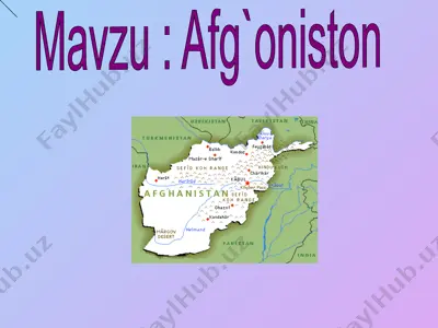 afg`oniston — PPT