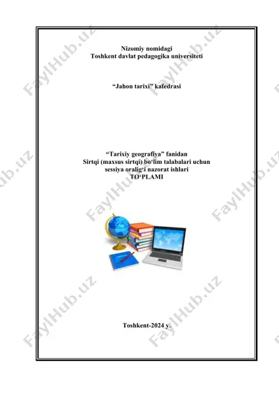 sessiya oralig‘i nazorat ishlari tayyorlash tartibi — DOCX