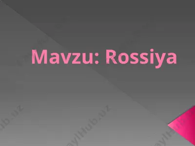 rossiya — PPTX