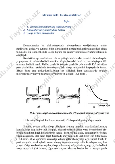 elektrokontaktlar — DOCX