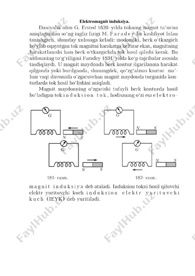 elektromagnit induksiya — DOCX