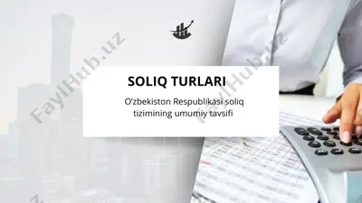 soliq turlari — PDF