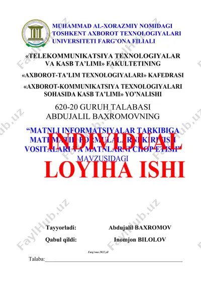 axborot-kommunikatsiya texnologiyalari sohasida kasb ta’limi — DOCX