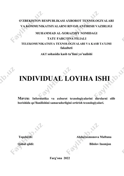 akt sohasida kasb ta’limi yo’nalishi — DOCX