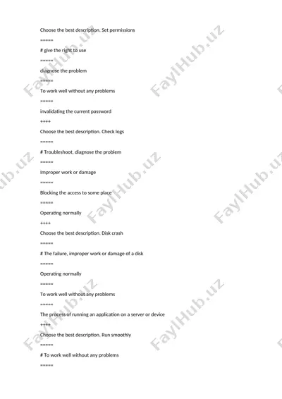 choose the best description — DOCX