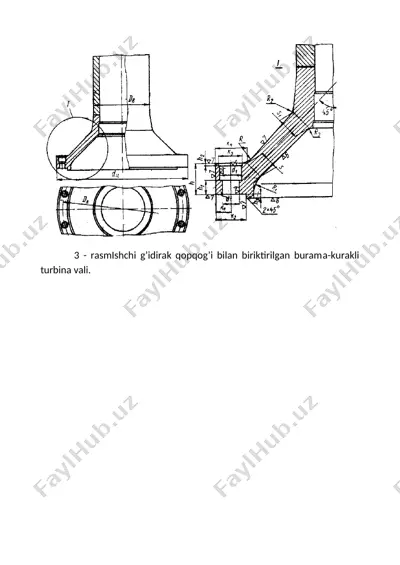 ro75/702 gidroturbinaning ishchi g’ildiragini — DOCX