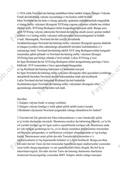 xalqaro valyuta fondi — DOCX