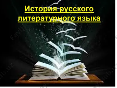 история русского литературного языка — PPT
