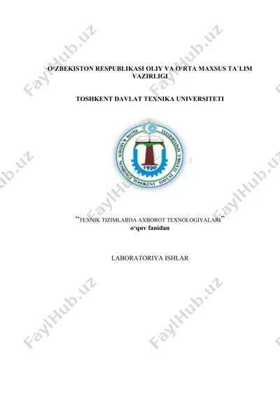 mathcad tizimida matematik modellashtirish usullaridan foydalanish — DOCX