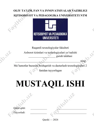 elektron hukumat tushunchasi, vazifa va prinsiplari — DOCX