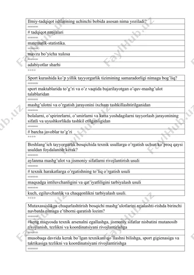 mashg'ulotlar va o'qitish jarayonini tashkillashtirishning asosiy printsip va usullari — DOCX