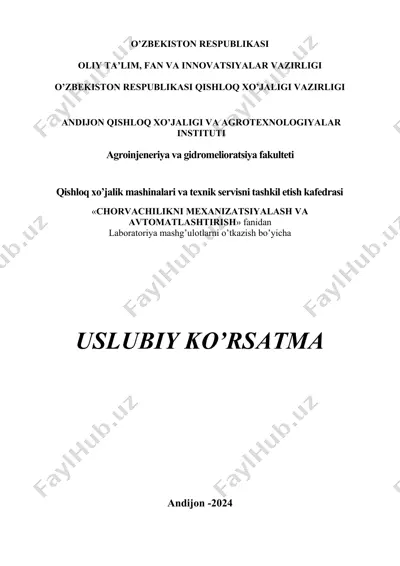 uslubiy ko’rsatma — DOCX