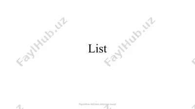 list — PPTX