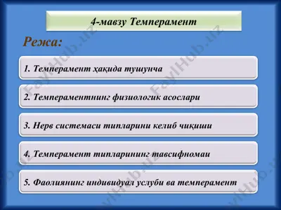 temperament — PPT