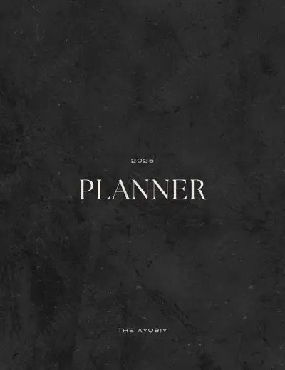 planner "the ayubiy 2025" — PDF