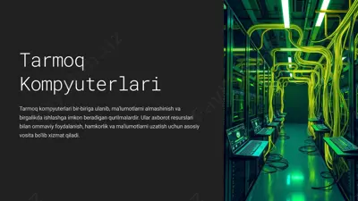 tarmoq kompyuterlari — PPTX