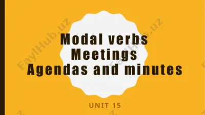 modal verbs — PPTX