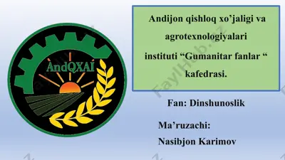 tasavvuf va o'zbekiston — PPTX